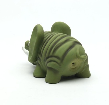Elephant Latex Stuffed Dog Toy Pet Squeaky Balls Toy Handmade Eco Friendly