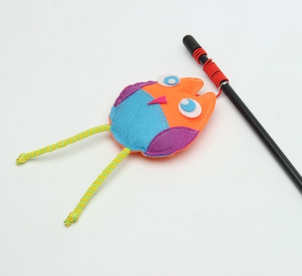 2018 cheap cotton teaser for cat toy set cheap cat teaser