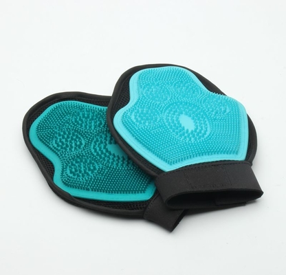 Commercial Rubber Pet Grooming Glove Universal Size Environmental Friendly