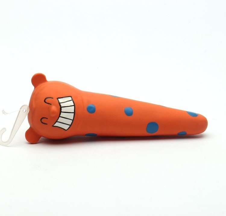 Size custom dog play Carrot Latex squeaky chew dog toy