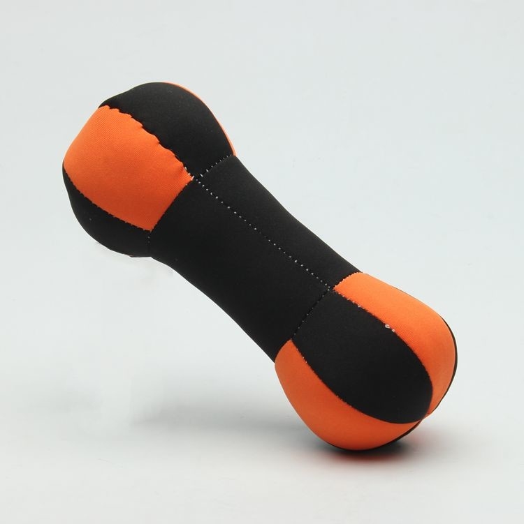 Dumbbell Interactive Floatable Dog Toys Teeth Bite Dog Play Tug Oem Service