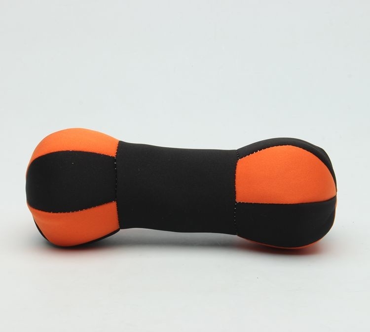 Dumbbell Interactive Floatable Dog Toys Teeth Bite Dog Play Tug Oem Service