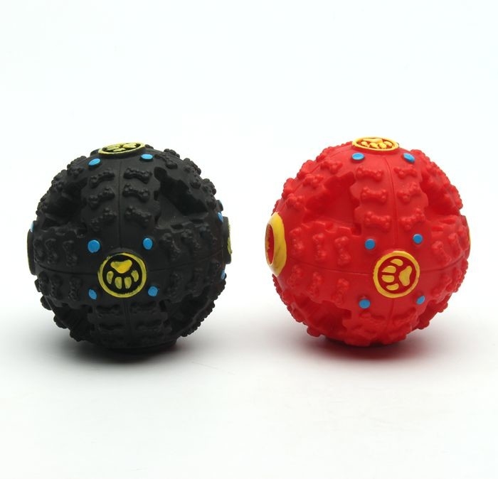 Non toxic pet toy treat ball vinyl pet treat ball for sale china