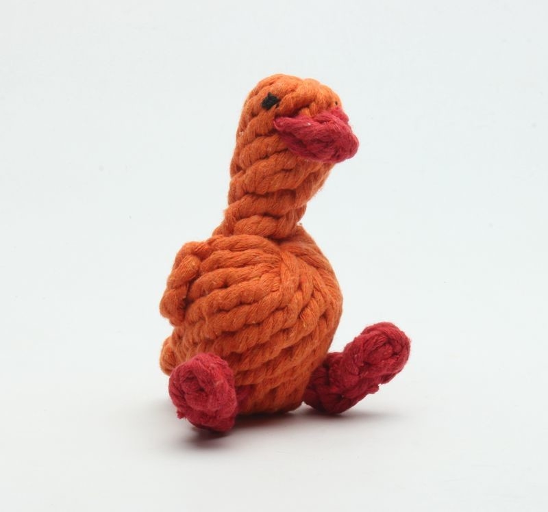 Cute Duck  Durable Pet Toys  Rope Toys For Puppies Unique Design 84g Weight