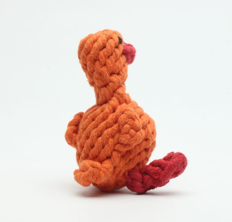 Cute Duck  Durable Pet Toys  Rope Toys For Puppies Unique Design 84g Weight