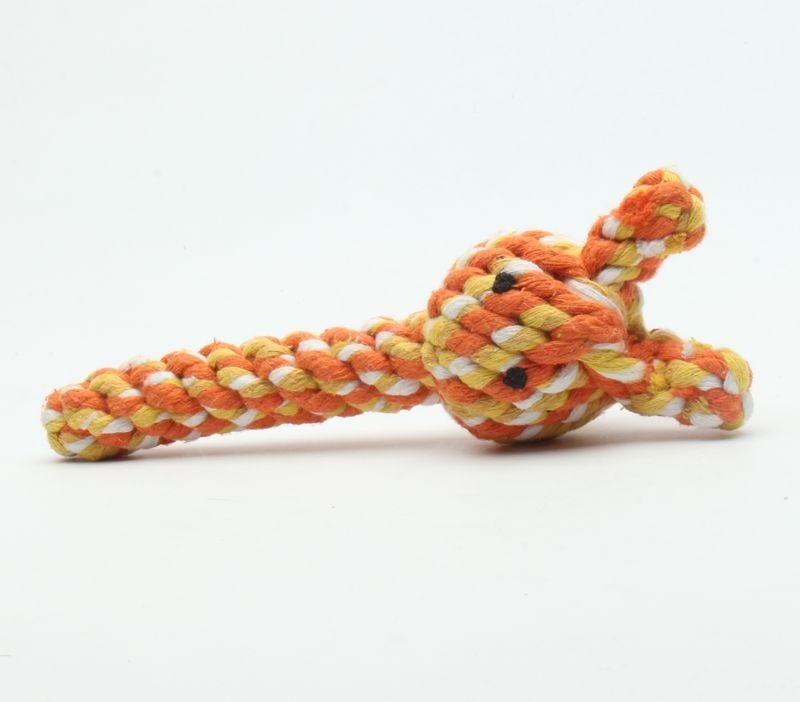Lovely rope animal dog toy cute Rabbit Shape environmental friendly