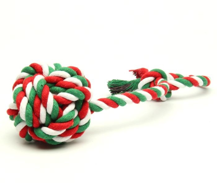 Eye - Catching  Durable Dog Rope Pull Toys Varied Bright And Fun Patterns
