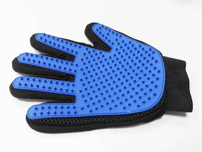 Flexible Five Finger Pet Comb Glove Gentle Dog Brush Glove For Long Short Hair