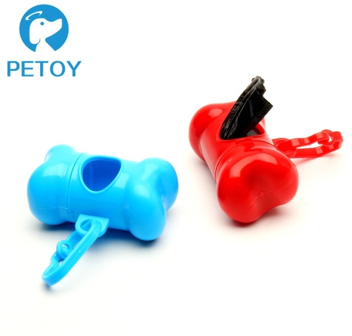 PE Plastic Pet Waste Disposal Bags Convenient Out Dog Waste Bags Easy Use