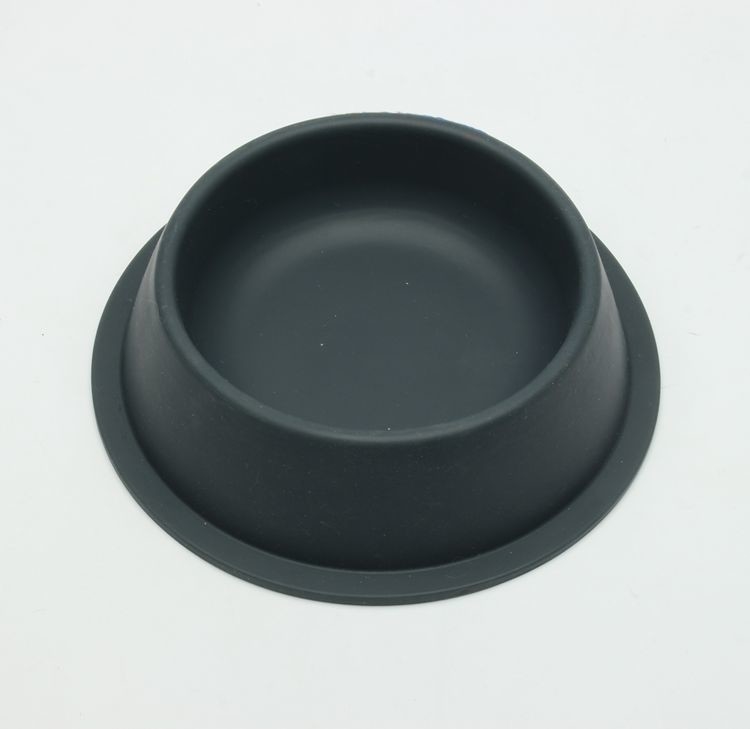 Round Custom Silicone Plastic Pet Bowls FDA Food Grade  Eco - Friendly
