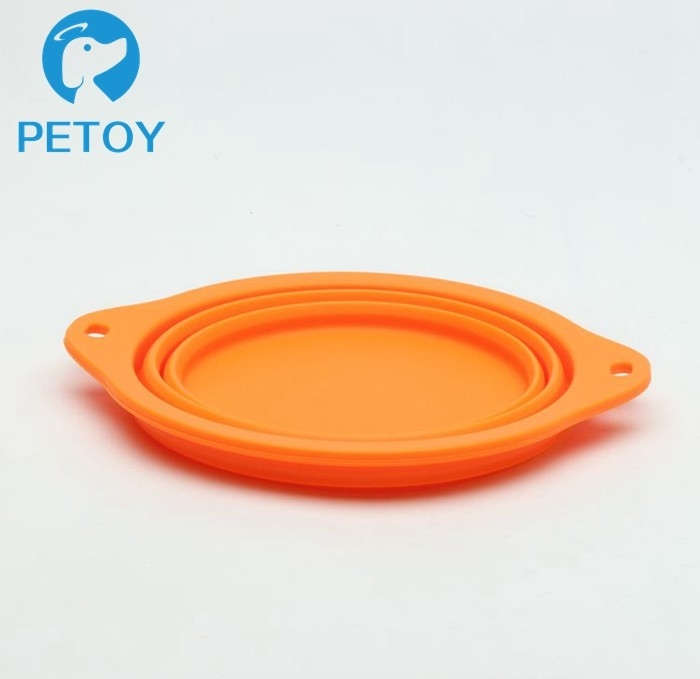 Convenient Microwave  Silicone Folding Bowl Unbreakable  For Camping