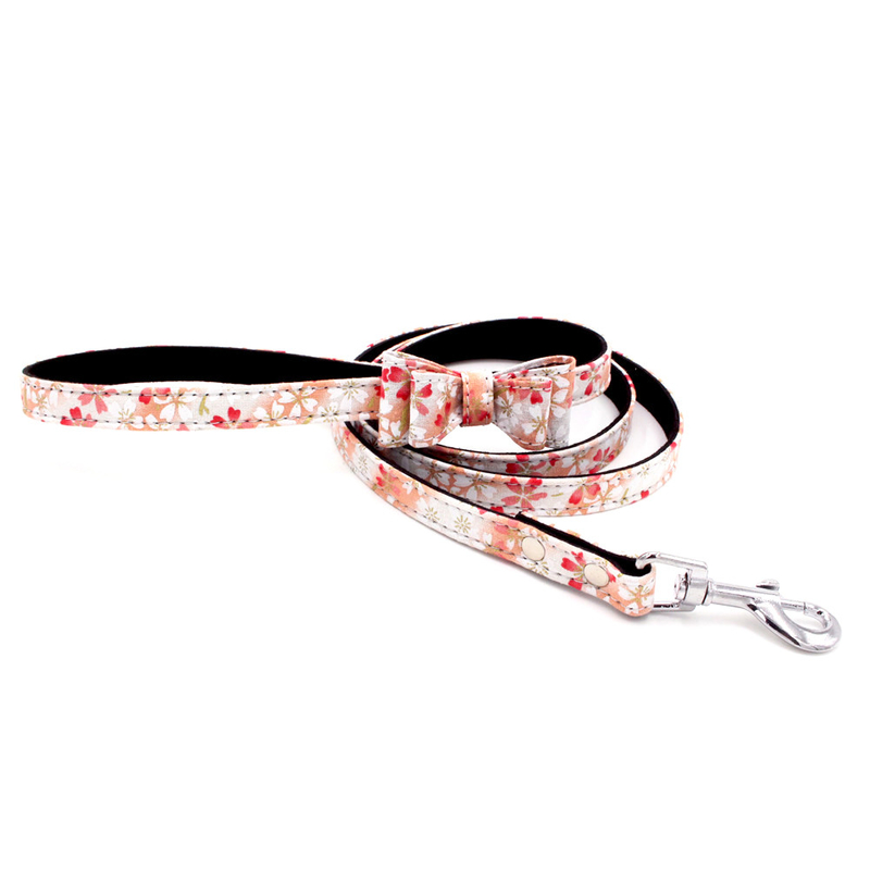 Christmas Style Dog Collars And Leashes Easy Walk Dog Harness Reversible For Small Dog