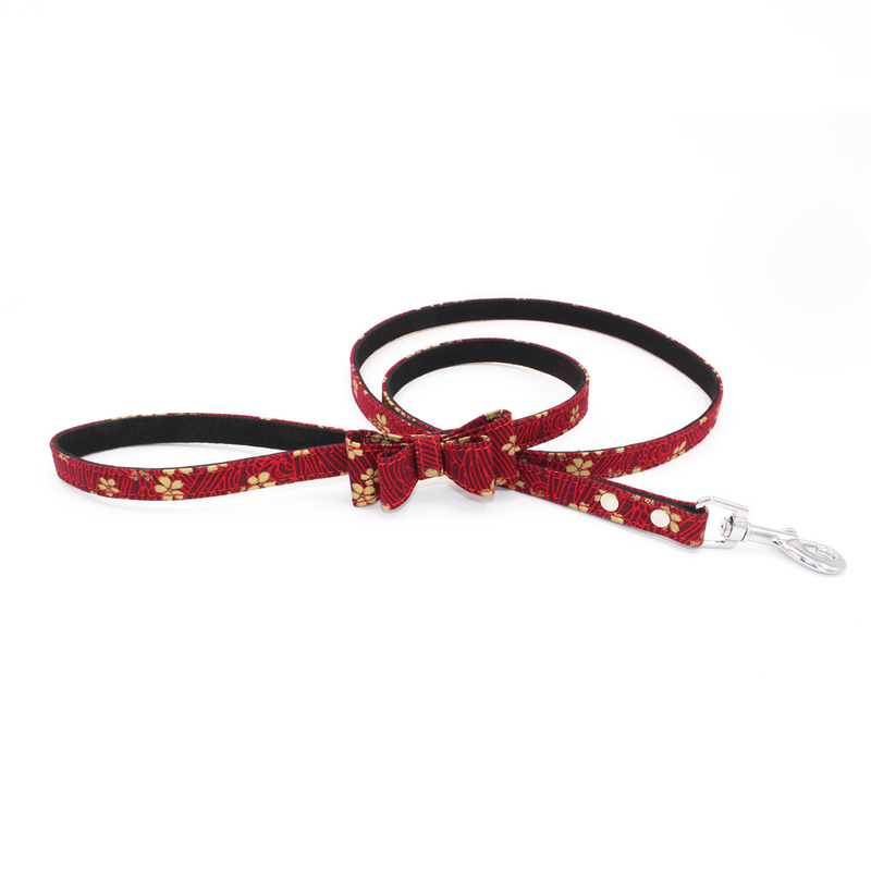 Christmas Style Dog Collars And Leashes Easy Walk Dog Harness Reversible For Small Dog