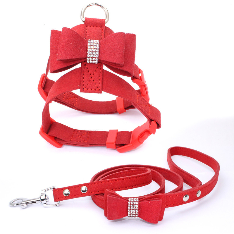 HP-055 Colorful Dog Collars And Leashes High Strength Small Size For Safety