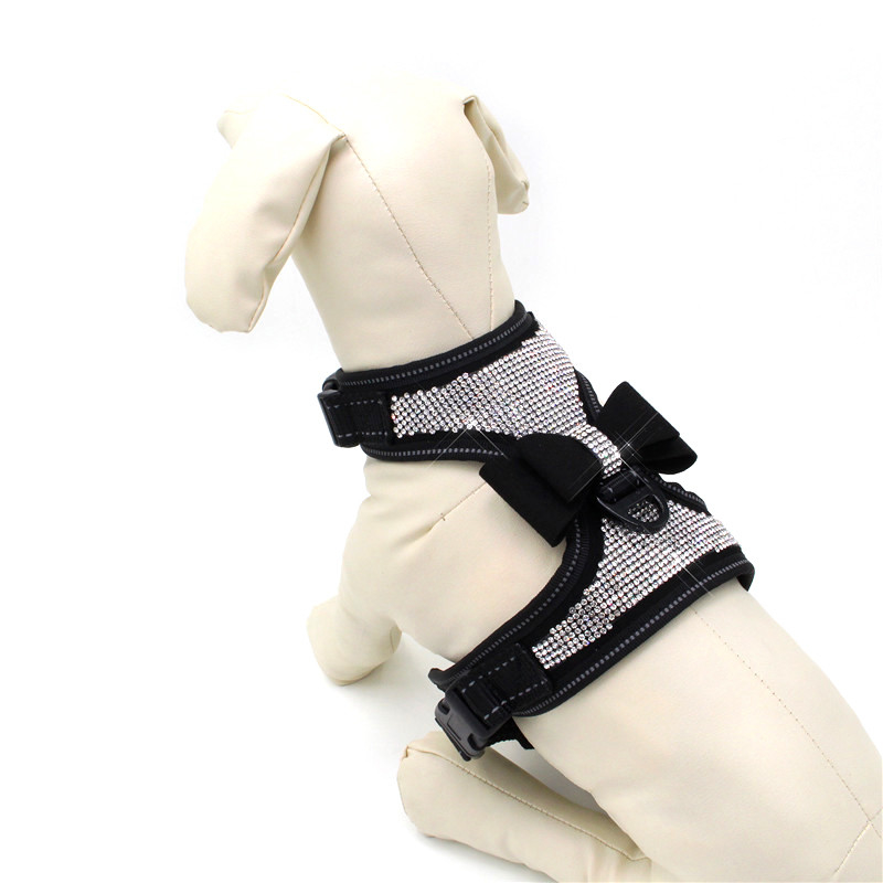 Durable Service Dog Vest / Reflective Dog Harness Multi Color With 3 Size
